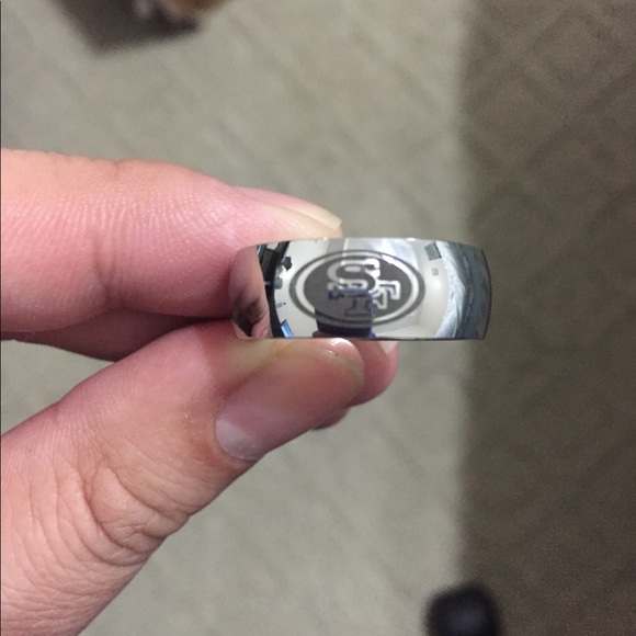 Silver San Francisco 49ers Ring - Picture 2 of 4
